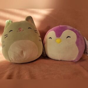 NWT Chase, Elle, Boo Leparod Dotty Squishmallows
